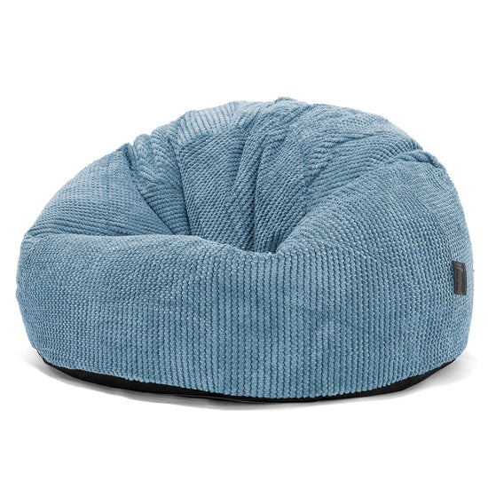 Classic Bean Bag Chair - Pom Pom Sky Blue 01