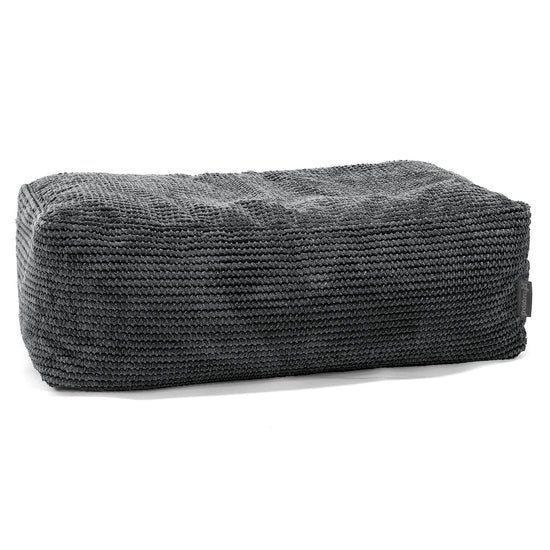 Large Footstool - Pom Pom Black 01
