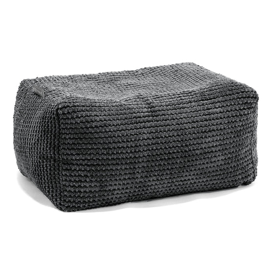 Small Footstool - Pom Pom Black 01