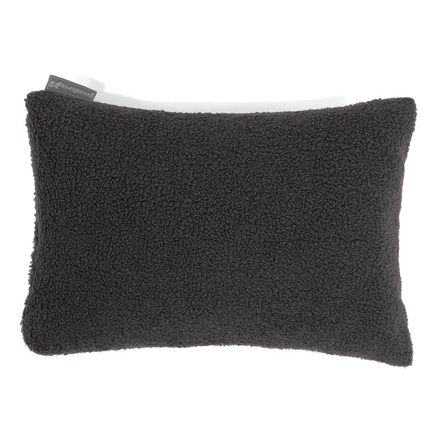 Rectangular Scatter Cushion Cover 35 x 50cm - Boucle Graphite Grey 01