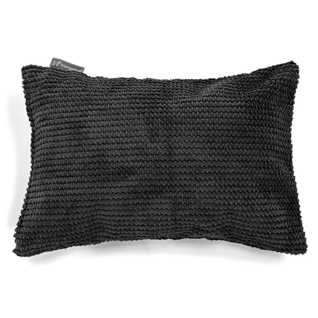 Rectangular Scatter Cushion Cover 35 x 50cm - Pom Pom Black 01