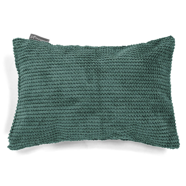 Rectangular Scatter Cushion Cover 35 x 50cm - Pom Pom Emerald Green 01