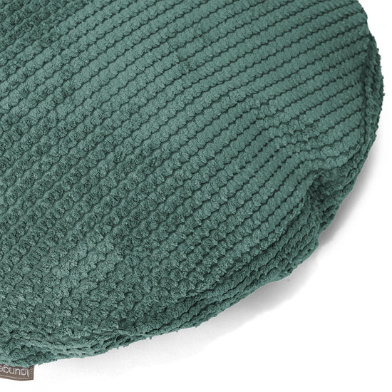 Round Scatter Cushion Cover 50cm - Pom Pom Moss Green 02