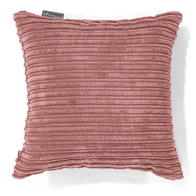 Scatter Cushion Cover 47 x 47cm - Cord Peach 01