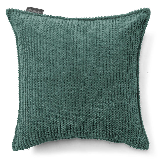 Scatter Cushion Cover 47 x 47cm - Pom Pom Emerald Green 01