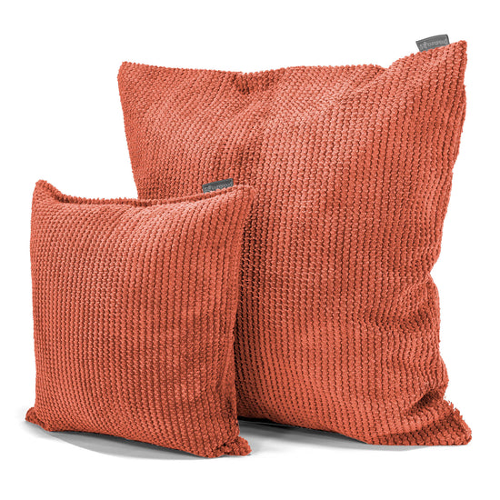 Scatter Cushion Cover 47 x 47cm - Pom Pom Pumpkin Orange 02