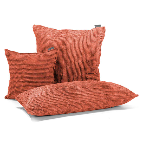 Scatter Cushion Cover 47 x 47cm - Pom Pom Pumpkin Orange 04