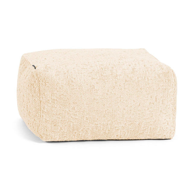 Small Footstool - Cord Ivory 01
