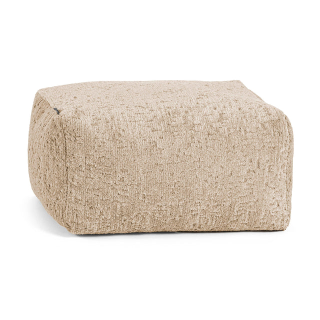 Small Footstool - Cord Mink 01