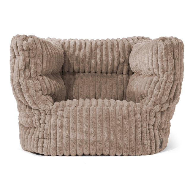 Albert Bean Bag Armchair 2.0 - Ultra Plush Cord Minky 01