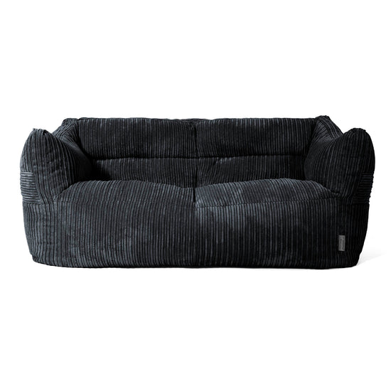 Victor Sofa Bean Bag - Cord Black 01