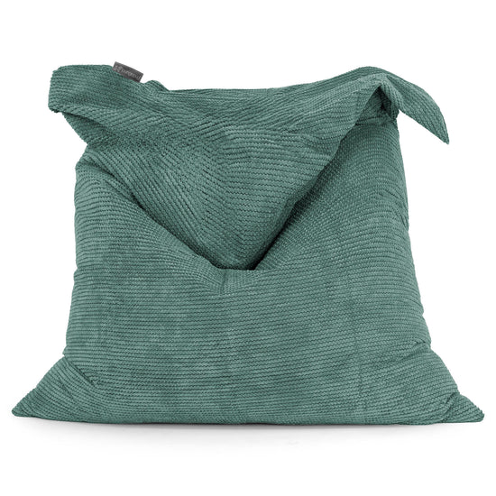 XL Pillow Bean Bag - Pom Pom Emerald Green 01