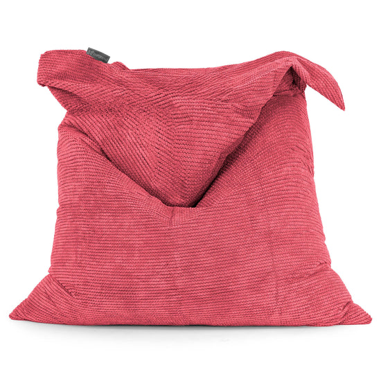 XL Pillow Bean Bag - Pom Pom Pastel Red 01