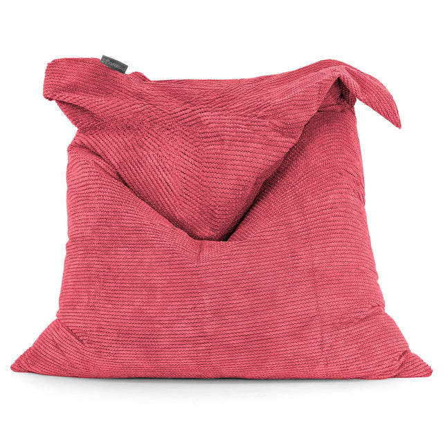 XL Pillow Bean Bag - Pom Pom Pastel Red 01