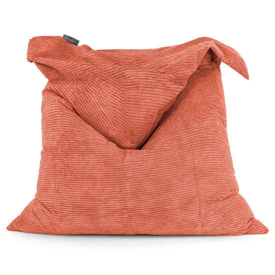 XL Pillow Bean Bag - Pom Pom Pumpkin Orange 01