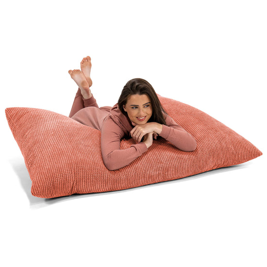 XL Pillow Bean Bag - Pom Pom Pumpkin Orange 03