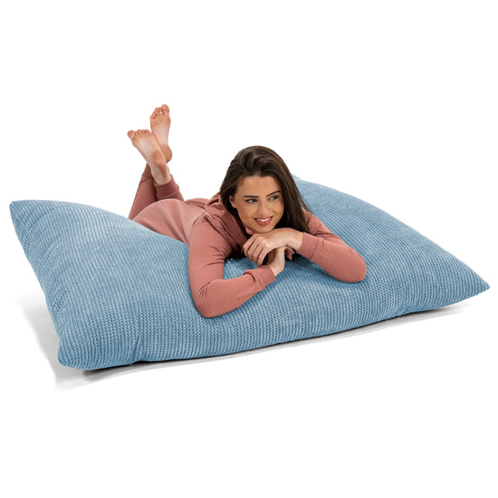XL Pillow Bean Bag - Pom Pom Sky Blue 03