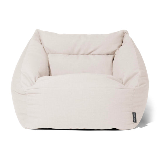Maya Bean Bag Chair - Sunbrella Ivory 02