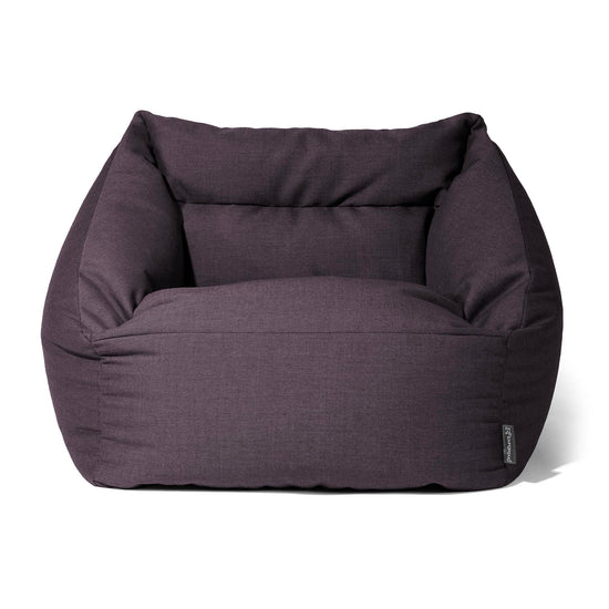 Maya Bean Bag Chair - Sunbrella Navy Blue 02