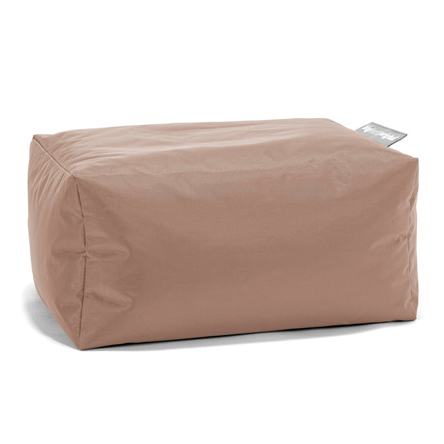 Outdoor Small Footstool - SmartCanvas™ Beige 01