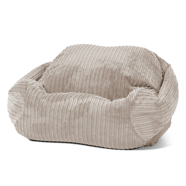 Sabine Bean Bag Armchair - Cord Mink 01