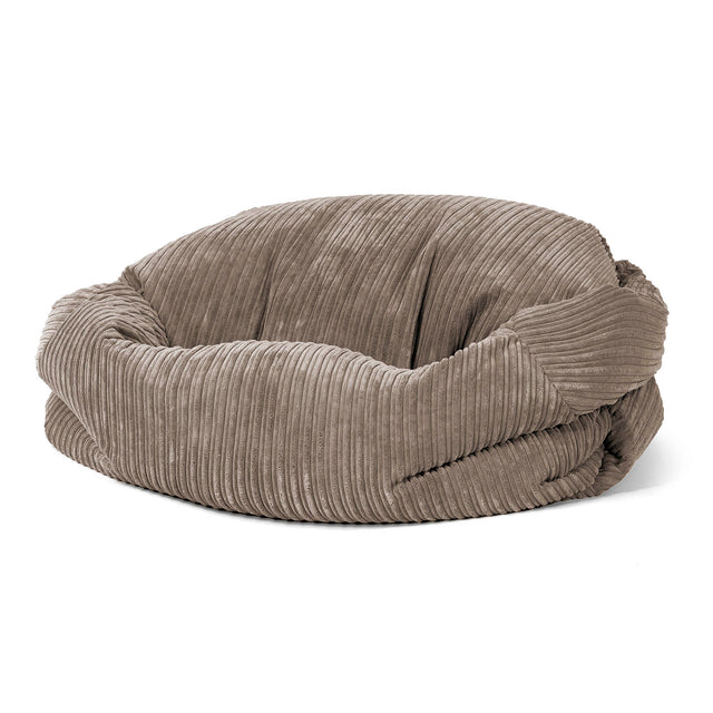 Sabine Bean Bag Sofa - Cord Dovetail Grey 01