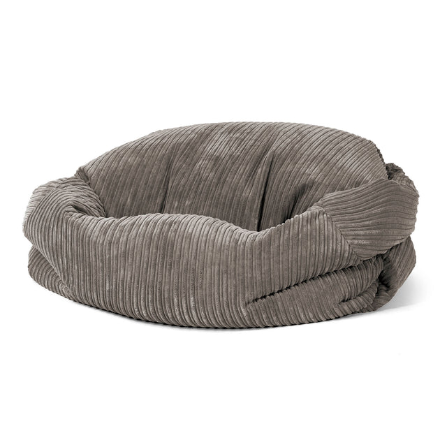 Sabine Bean Bag Sofa - Cord Graphite Grey 01