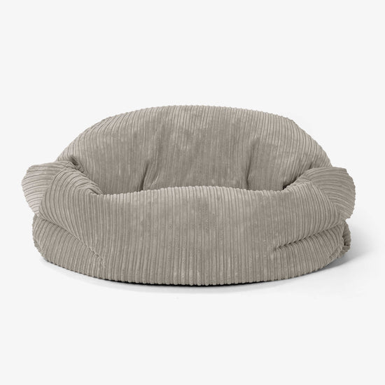 Sabine Bean Bag Sofa - Cord Mink 02