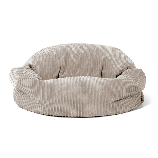 Sabine Bean Bag Sofa - Cord Mink 02