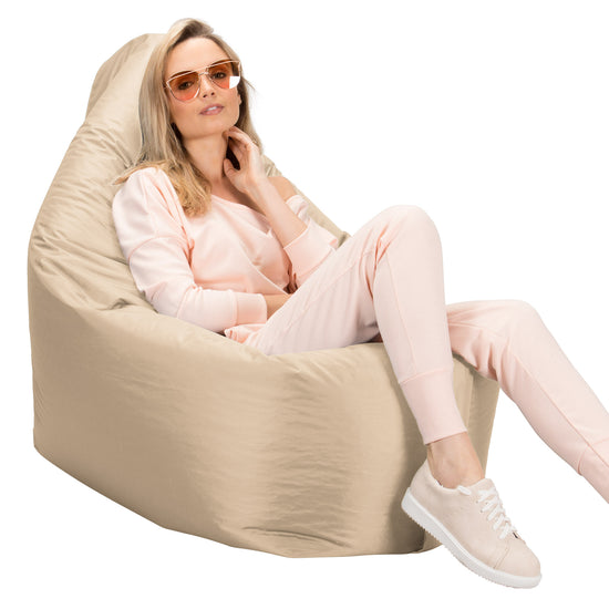 XXL Giant Outdoor Bean Bag - SmartCanvas™ Beige 04