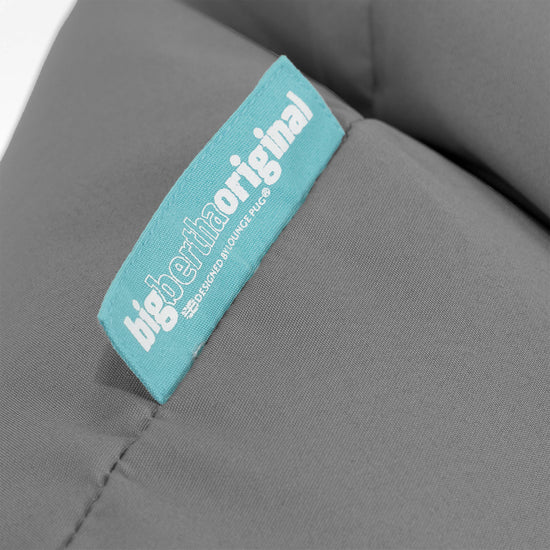 SoleiStorm™ Ultra 2000 h+ Outdoor Highback Bean Bag Chair - Olefin Mid Grey 03