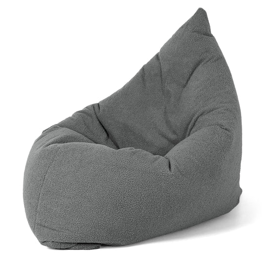 XL Pillow Beanbag - Boucle Grey 02