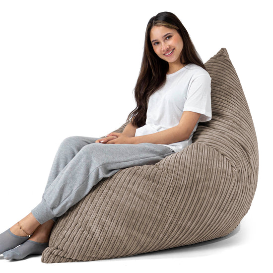 XL Pillow Beanbag - Cord Dovetail Grey 03