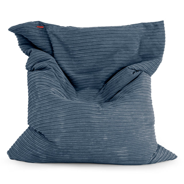 XL Pillow Beanbag - Cord Navy Blue 01