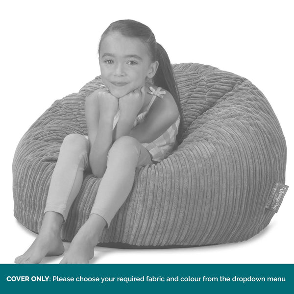 CloudSac Kids' Memory Foam Giant Children's Bean Bag 2-12 yr COVER ONLY - Replacement / Spares 01