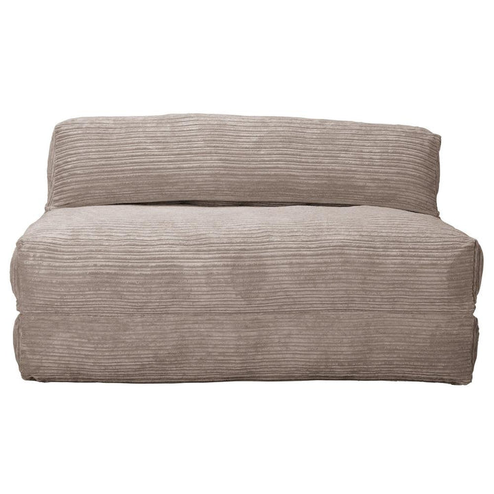 Avery - Double Futon Chair Bed, Folding Bed, Guest Bed By Lounge Pug, Cord Mink