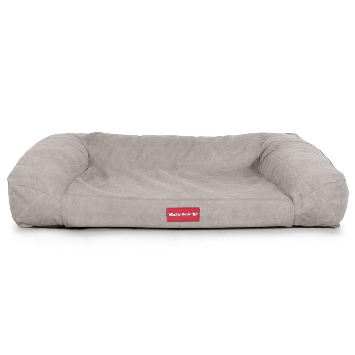 The Sofa Orthopedic Memory Foam Sofa Dog Bed - Canvas Pewter 04