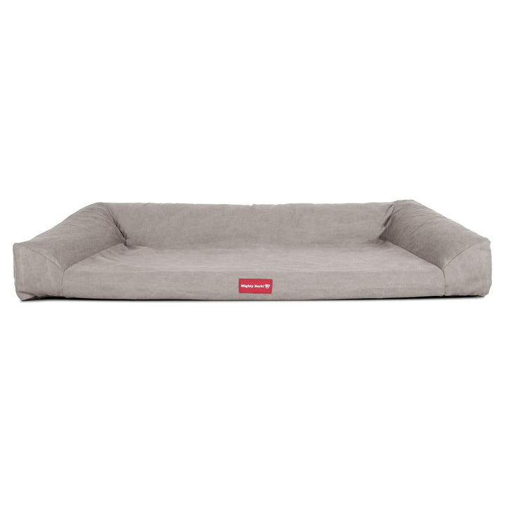 The Sofa Orthopedic Memory Foam Sofa Dog Bed - Canvas Pewter 05