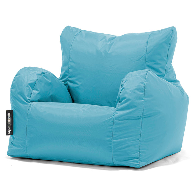 Garden Bean Bag Armchair - SmartCanvas™ Aqua Blue 01