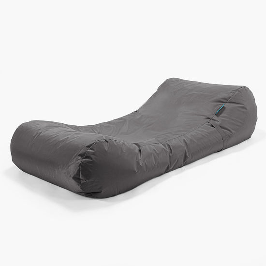 Sun Lounger Garden Beanbag - SmartCanvas™ Graphite Grey 01