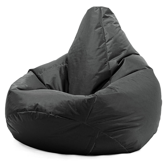 Outdoor Highback Bean Bag Chair - SmartCanvas™ Black 01