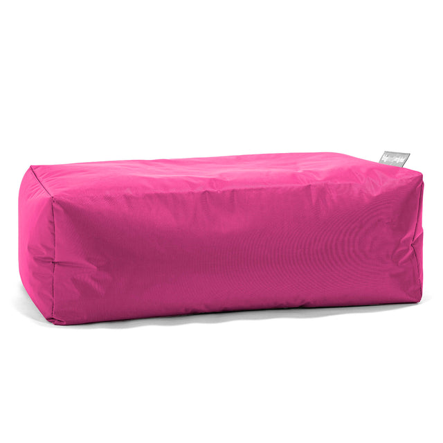 Outdoor Large Footstool - SmartCanvas™ Cerise Pink 01