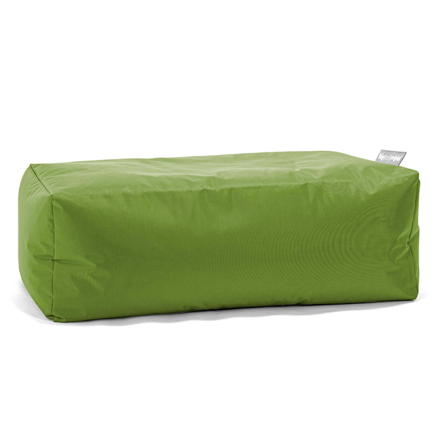 Outdoor Large Footstool - SmartCanvas™ Lime Green 01