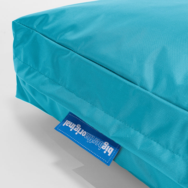 Outdoor Large Floor Cushion - SmartCanvas™ Aqua Blue 02