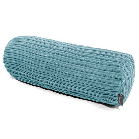 Bolster Scatter Cushion 20 x 55cm - Cord Aegean Blue 01