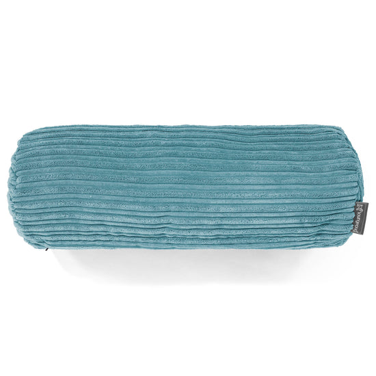 Bolster Scatter Cushion 20 x 55cm - Cord Aegean Blue 02