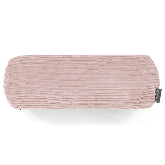 Bolster Scatter Cushion 20 x 55cm - Cord Blush Pink 02