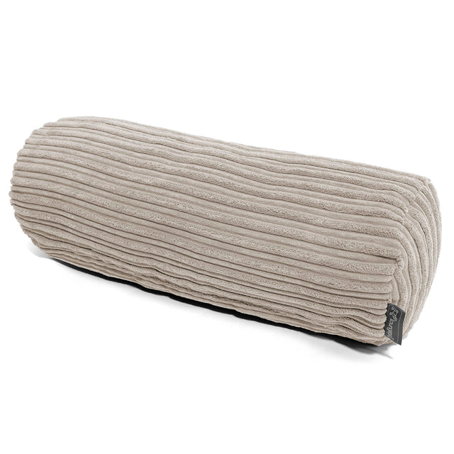 Bolster Scatter Cushion 20 x 55cm - Cord Mink 01