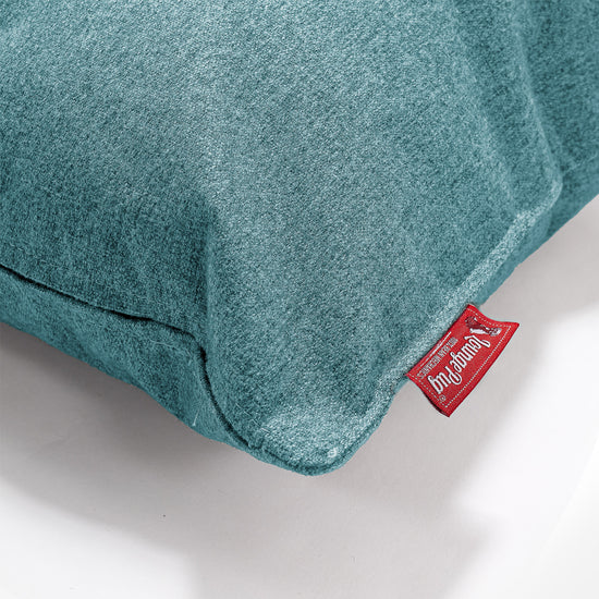 Bolster Scatter Cushion 20 x 55cm - Interalli Wool Aqua 03