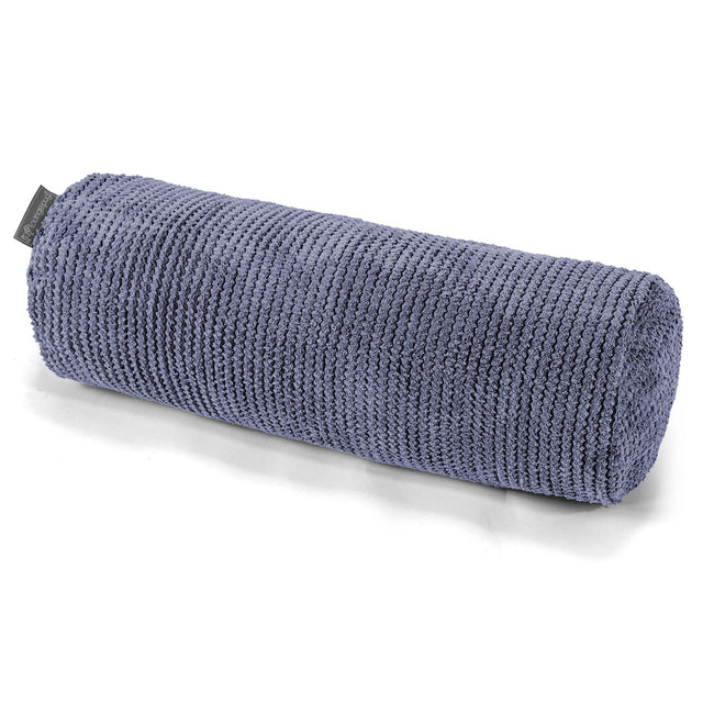 Bolster Scatter Cushion 20 x 55cm - Pom Pom Purple 01